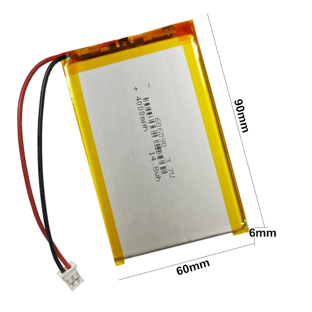 Wedding Power Supply - 1-10PCS 3.7V 4000mAh 606090 Batteria Lipo