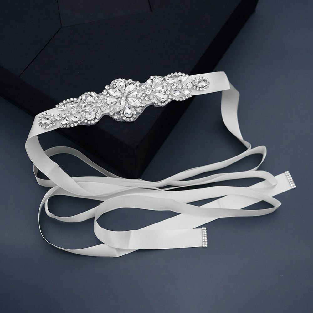 Bridal Sash Ribbon - Elegante Cintura Nuziale in Raso con