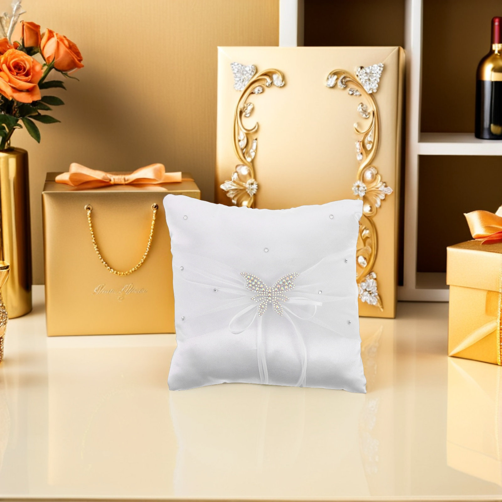 Cuscino per Anelli Nuziali in  - Ring Bearer Pillow recensione e prezzo