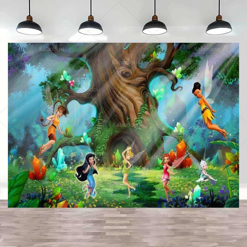 Sfondo a Tema Tinker Bell per  - Photo Booth Prop recensione e prezzo