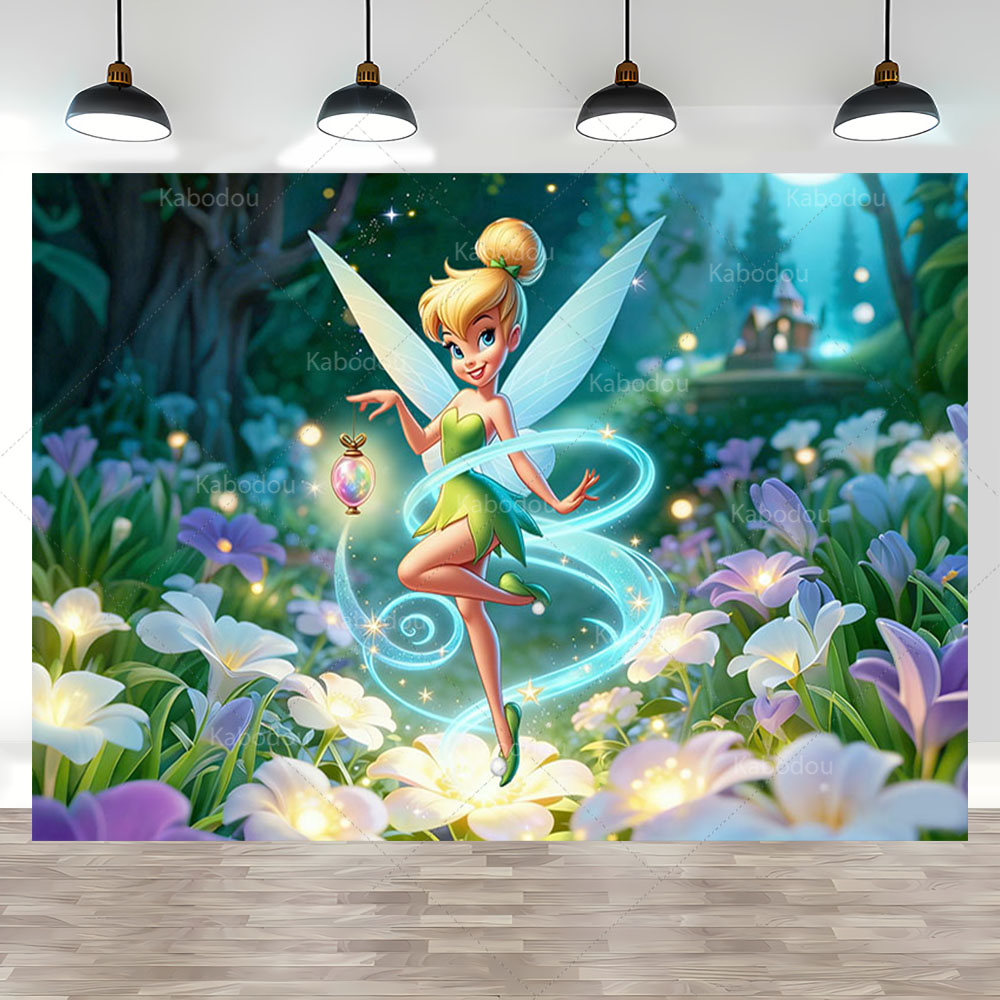 Sfondo a Tema Tinker Bell per  - Photo Booth Prop recensione e prezzo
