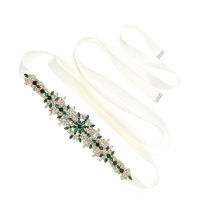 652F Lussuosa cintura in crist - Bridal Sash Ribbon recensione e prezzo