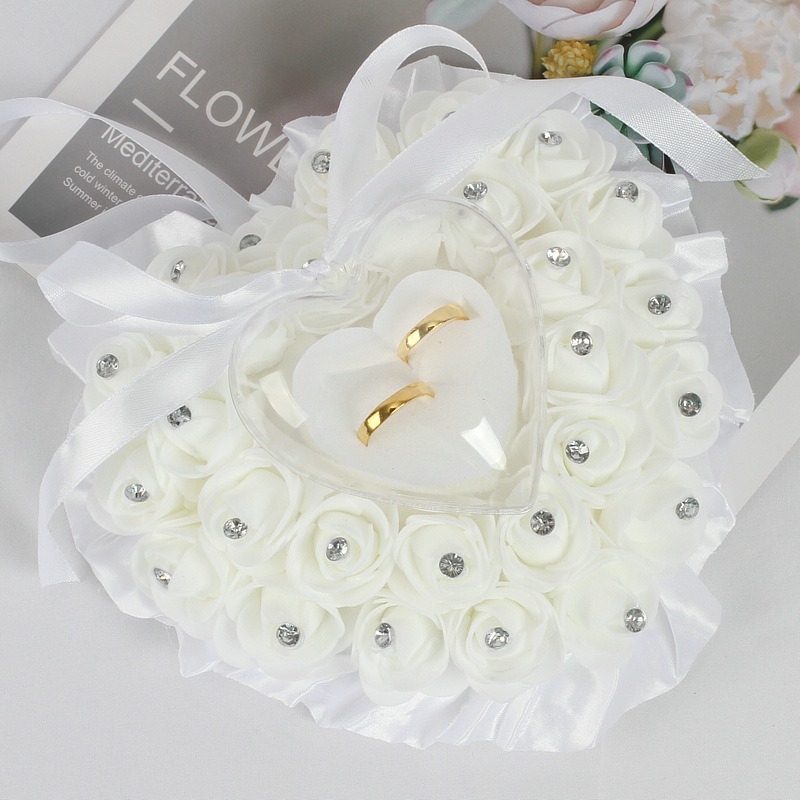 Cuscino per Anelli Nuziali Rom - Ring Bearer Pillow recensione e prezzo