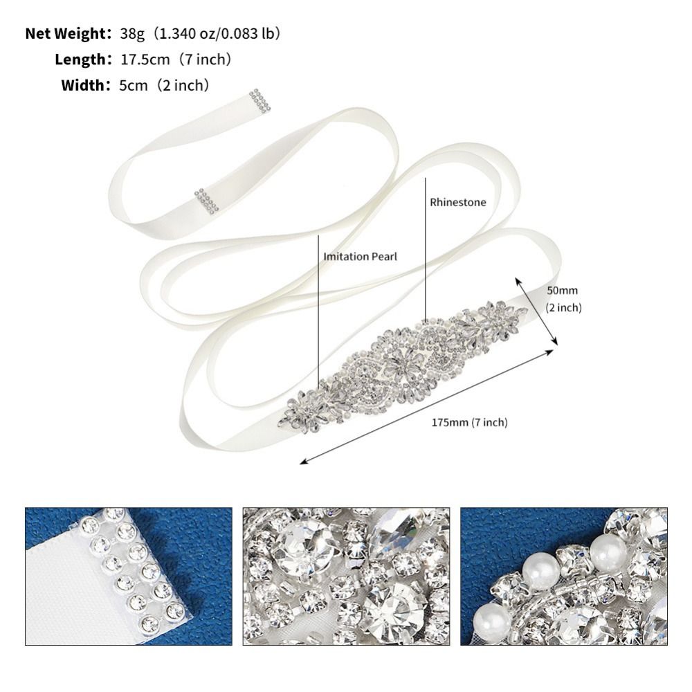 Elegante Cintura Nuziale in Ra - Bridal Sash Ribbon recensione e prezzo