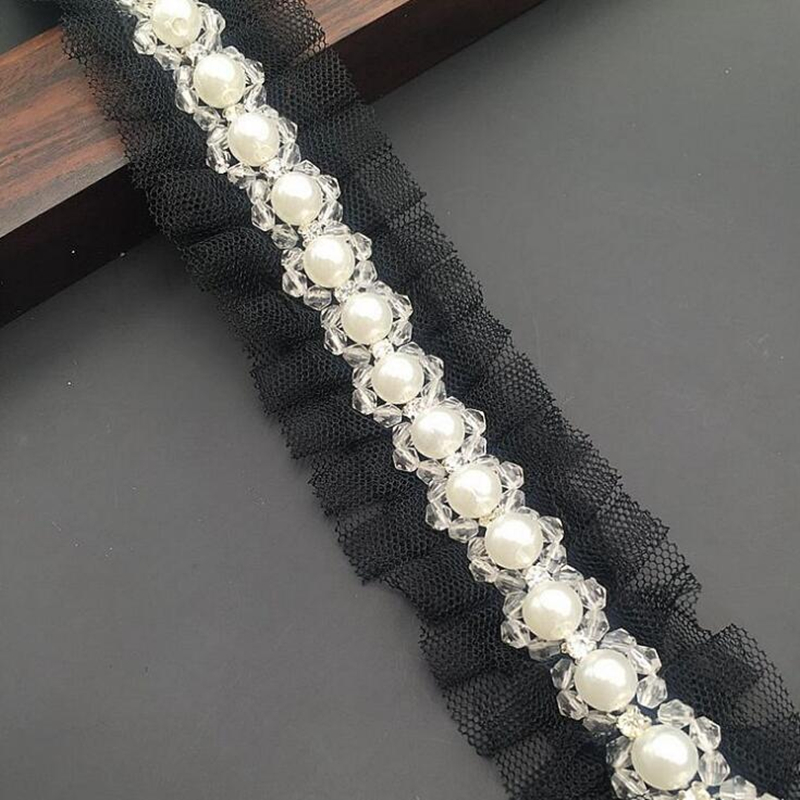 1 yard 1.5 cm Avorio Perla In  - Bridal Sash Ribbon recensione e prezzo