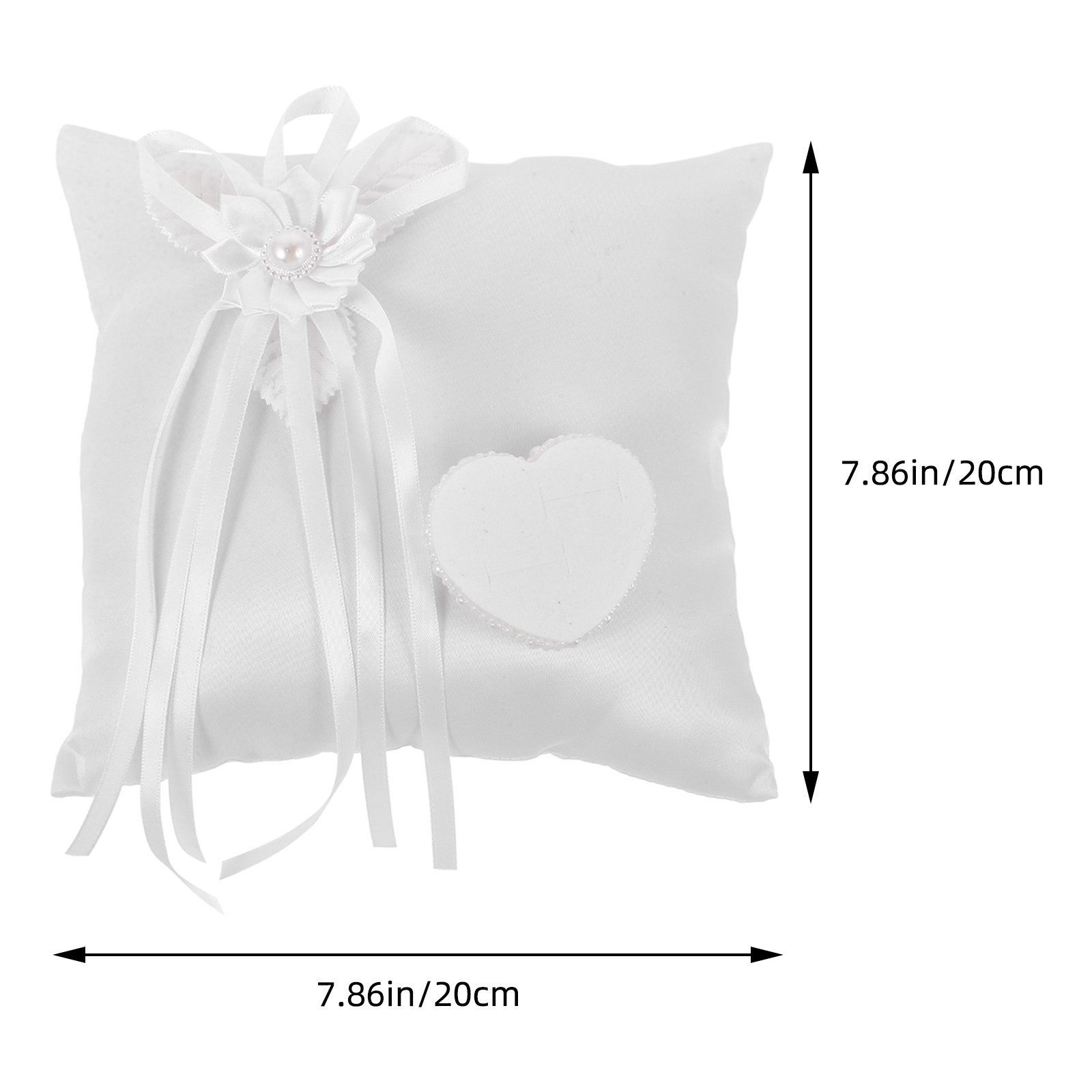 Cuscino decorativo a tema flor - Ring Bearer Pillow recensione e prezzo