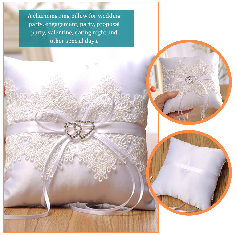 Elegante cuscino per anelli nu - Ring Bearer Pillow recensione e prezzo